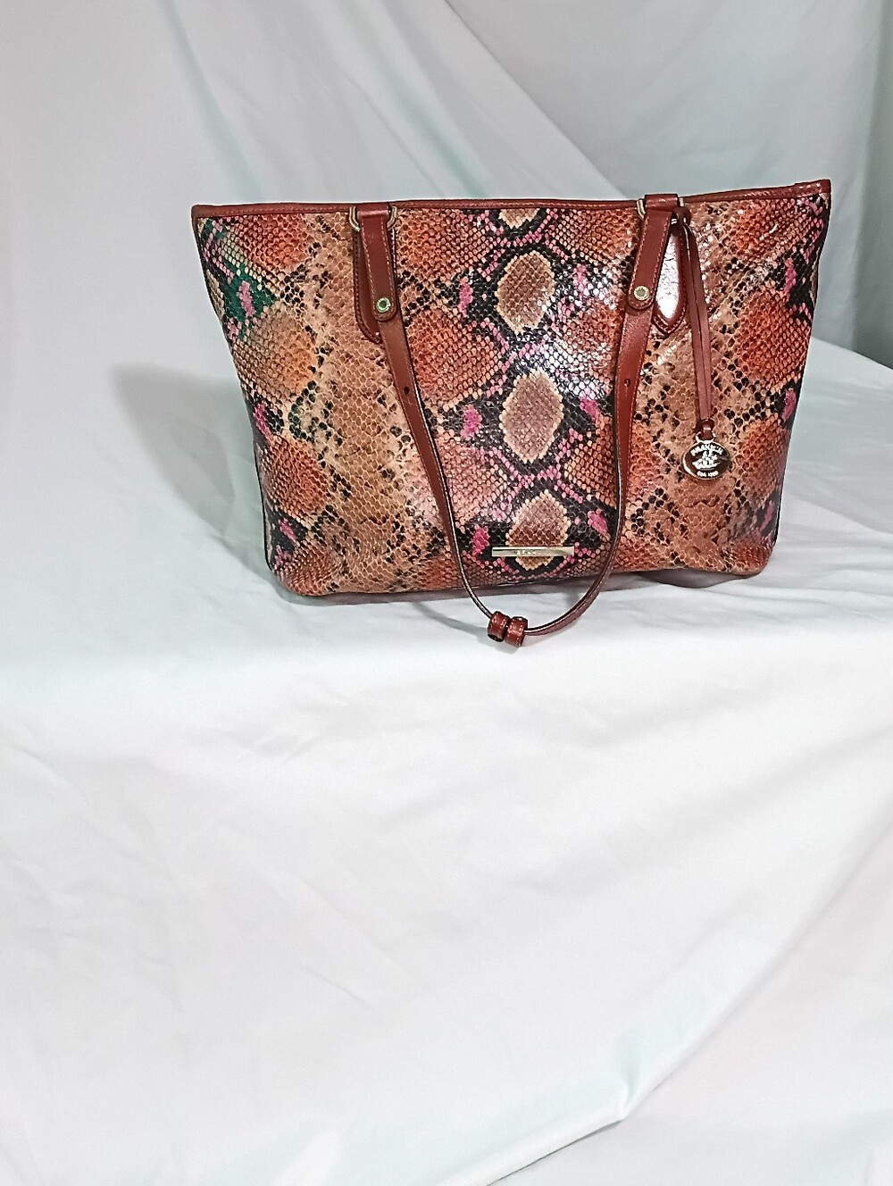 Brahmin Snake Print Bag - Picture 2 of 6
